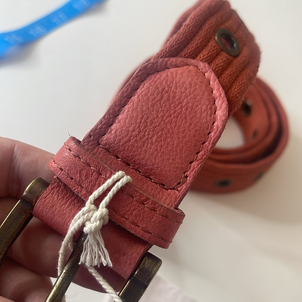 Free People Avril Grommet Belt Cinnamon / Rust Small / Medium - Picture 5 of 12